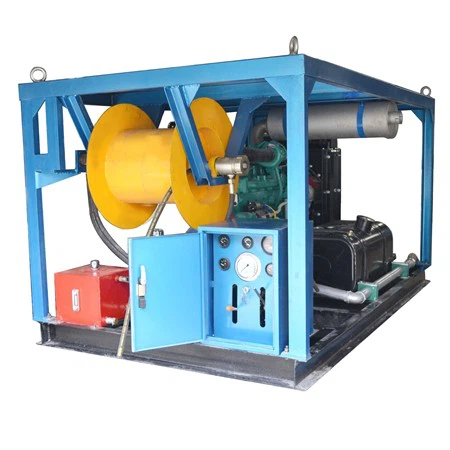 sewer line jetting machine