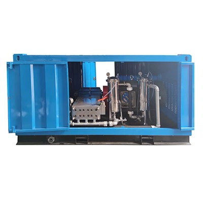 Систем за чишћење алуминијумске оплате воденим млазом